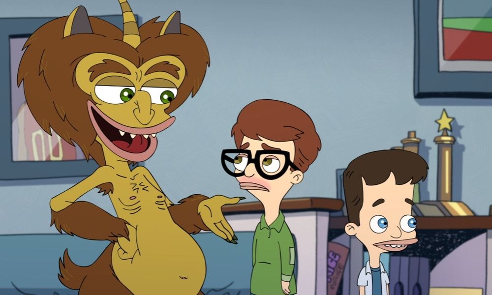 Pansexual vs bisexual en Big Mouth