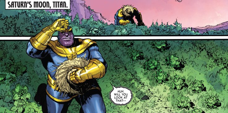 Thanos sí tuvo un final feliz