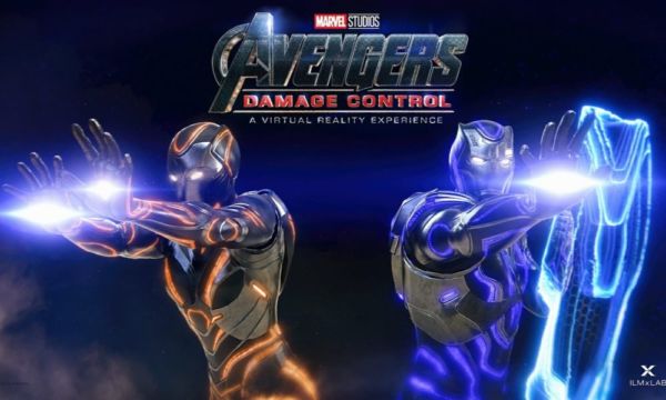 Todos los avengers en damage control