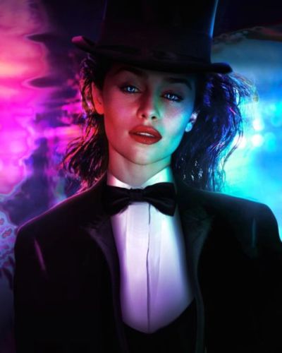 Emilia Clarke como Zatanna en el DCEU