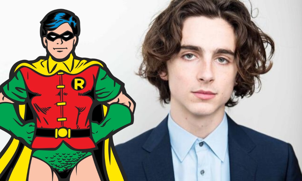 Timothée Chalamet como Robin