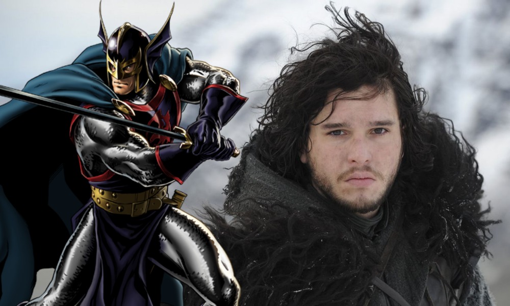 Jon Snow con Black Knight de ‘Eternals’