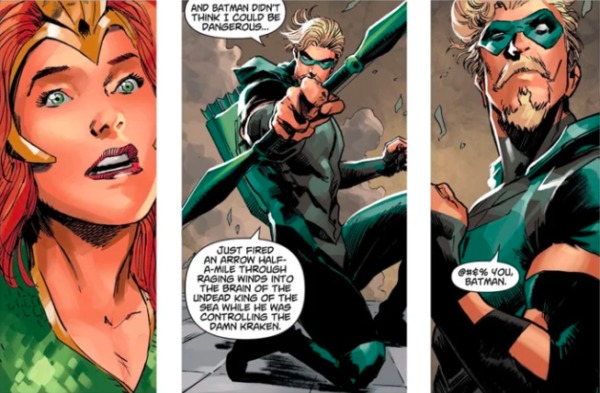 Batman subestima a Green Arrow