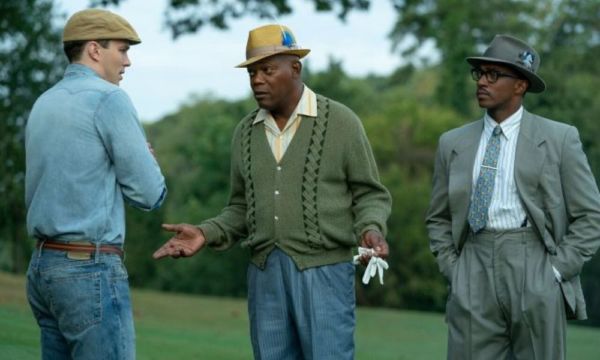 Jackson y Mackie juntos en The Banker de Apple TV
