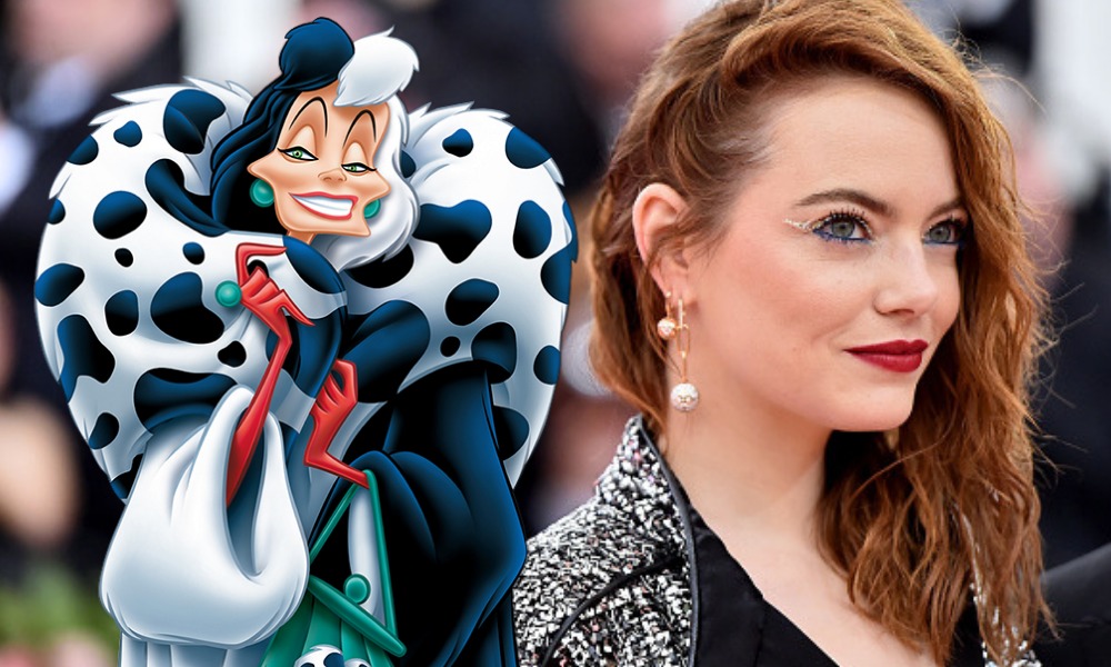 Nuevas fotos de Emma Stone como Cruella de Vil