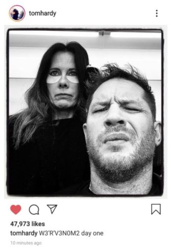 Tom Hardy confirma inicio de grabaciones de 'Venom 2'