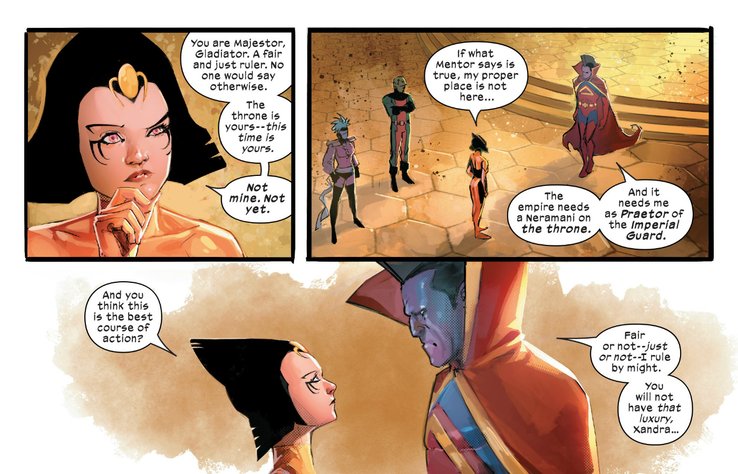 Hija de Charles Xavier reinaría el imperio Shiar