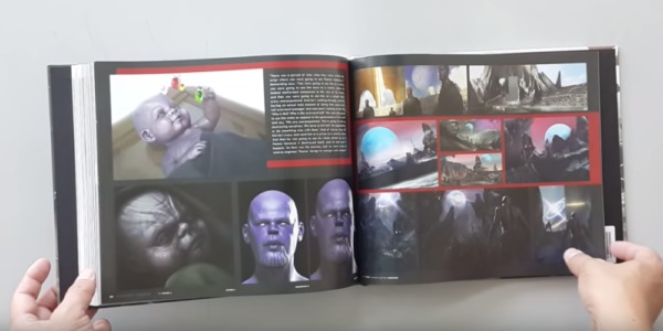 así lucía thanos de bebé