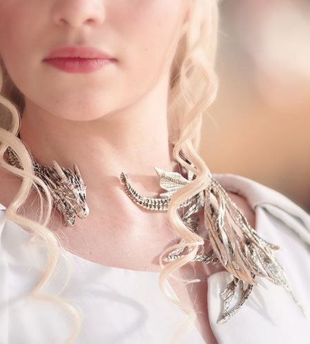 detalles del vestuario de daenerys