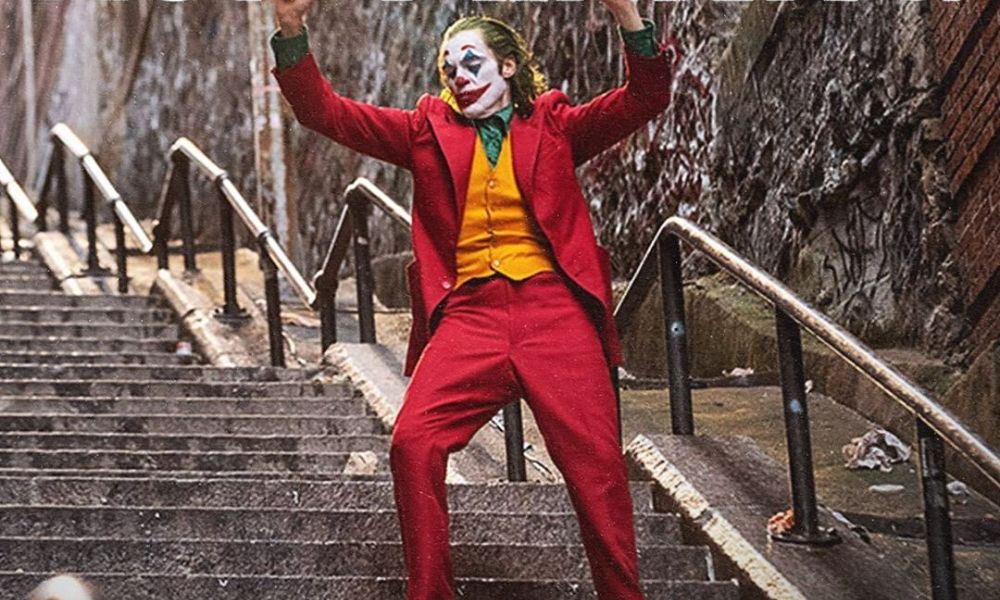 escenas de las escaleras en Joker