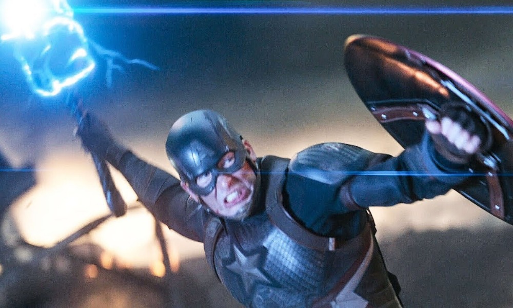 captain america activó el rayo