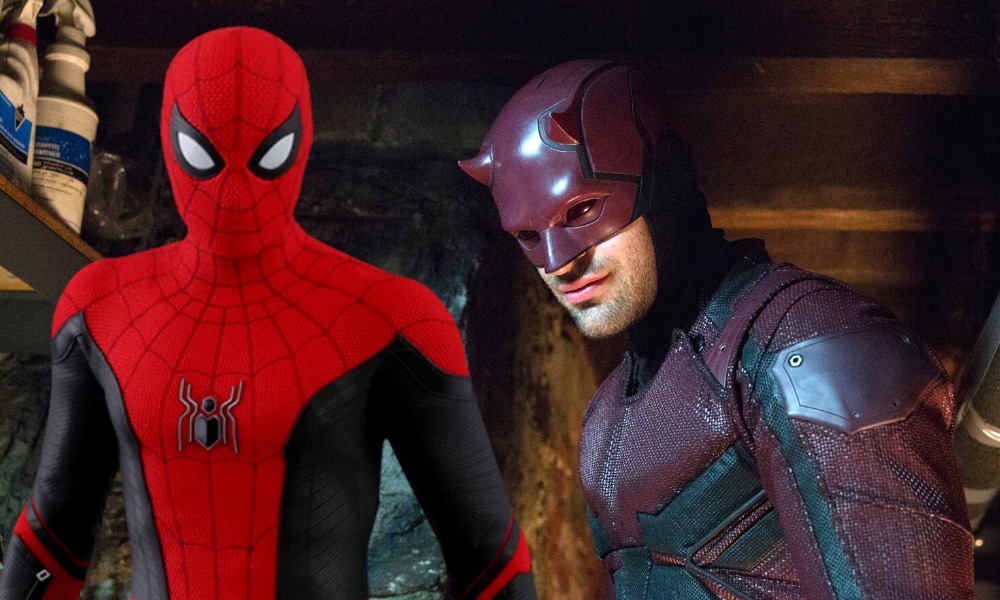 poster de Spider-Man y Daredevil