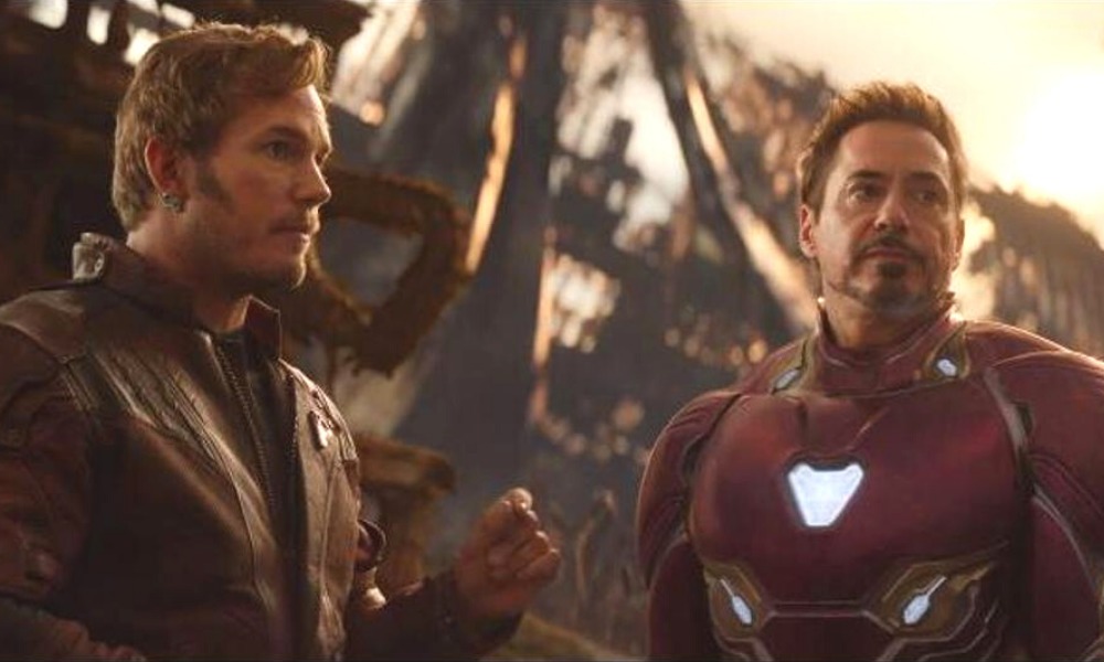 Iron Man y Star-Lord cambiaron de papeles