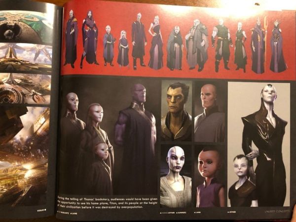 imágenes de la familia de Thanos