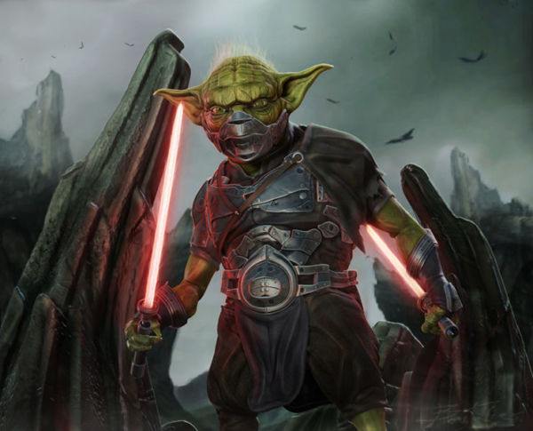 baby yoda como adulto