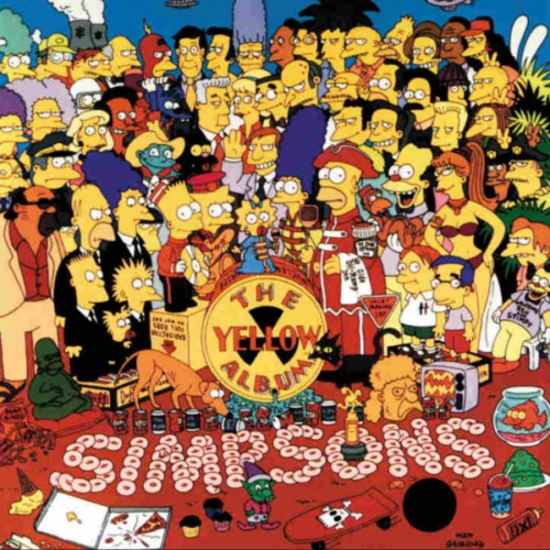 obra de arte de ‘The Simpsons’ de KAWS