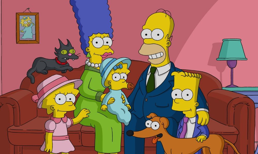 obra de arte de ‘The Simpsons’ de KAWS