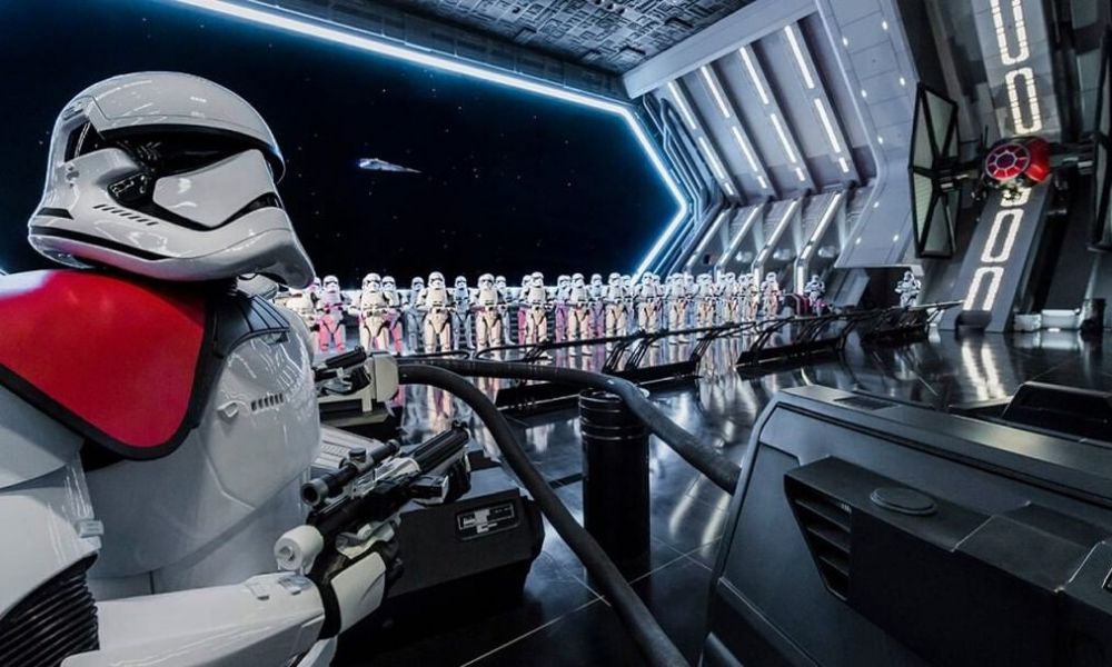 pocas visitas en el parque de Star Wars