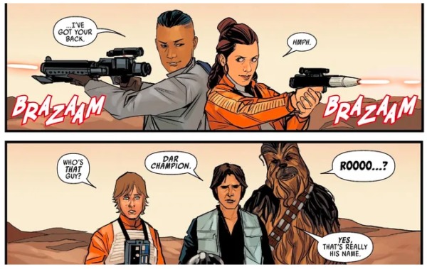 Han Solo no fue el primer amor de Leia