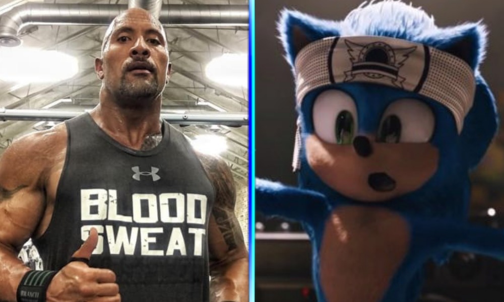 Dwayne Johnson habló sobre la película de 'Sonic'