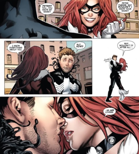 SpiderMan es amante de una Avenger