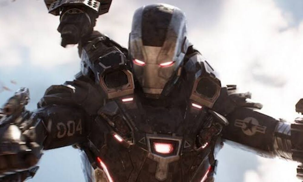 armadura de War Machine en Avengers Endgame