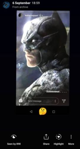 filtran posible traje de Batman de Robert Pattinson