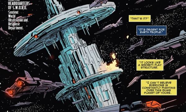 organización espacial SWORD debutará en WandaVision