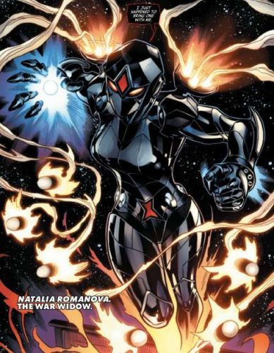 Nombre de la nueva armadura de Black Widow