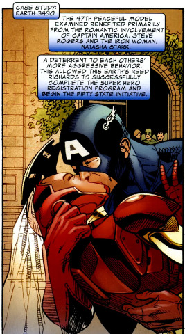 Captain America y Iron Man se casan