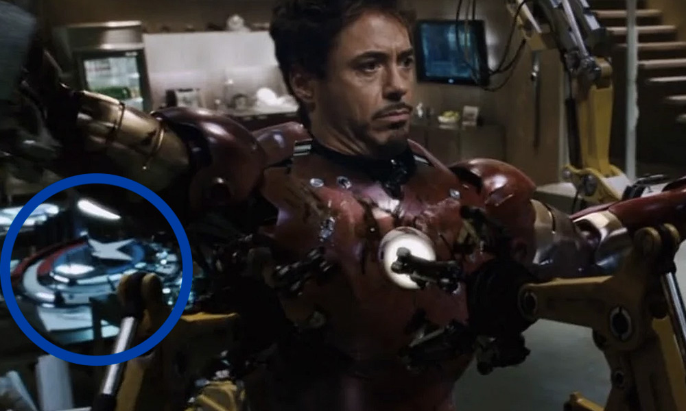 Por qué el escudo de Captain America aparece en ‘Iron Man’
