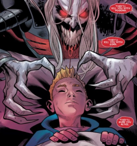Hijo de Eddie Brock tiene un simbionte 