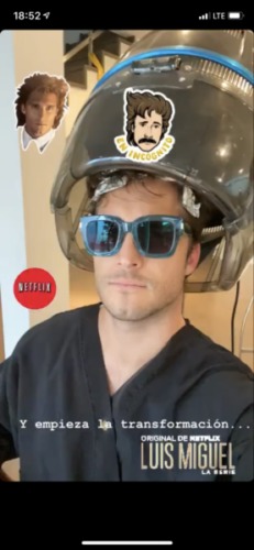Diego Boneta compartió preparación para ser LuisMi