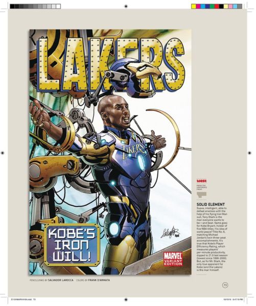 Kobe Bryant fue un Avenger
