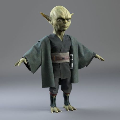 Yoda adolescente en 'The Mandalorian'