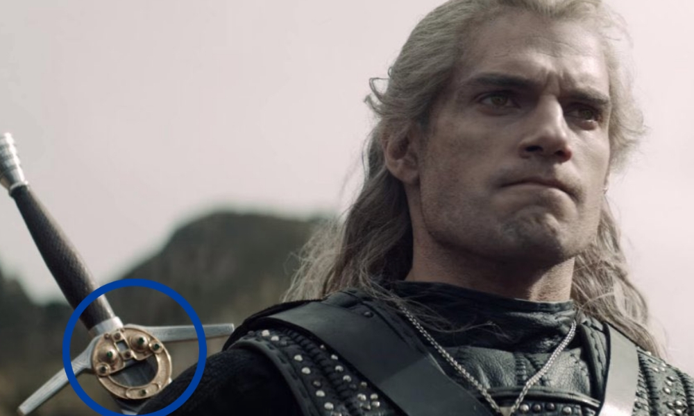 Espada de 'The Witcher' tiene una sonrisa