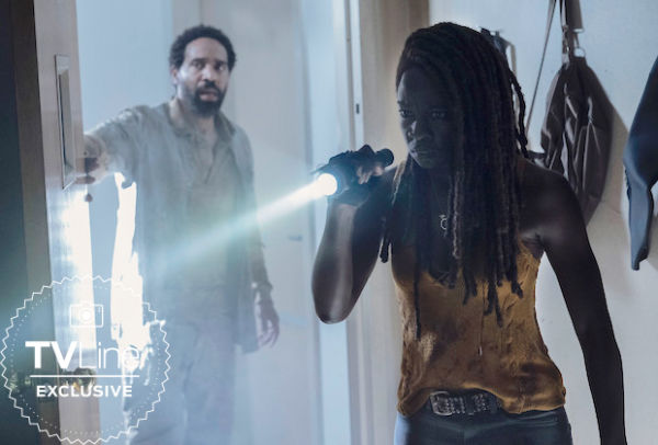 Imagen de Michonne para la décima temporada de 'The Walking Dead'