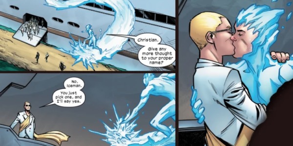 Iceman tendrá un romance con Christian Frost