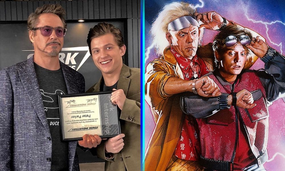 Robert Downey Jr. en Back to the Future