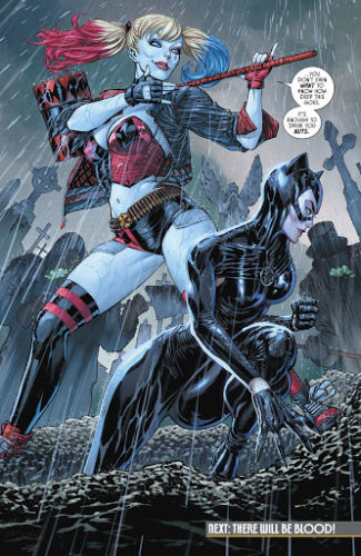 Harley Quinn hizo equipo con Catwoman