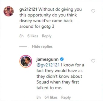 Marvel desconocía que James Gunn trabajaba para DC