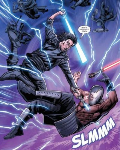 Como se convirtió Kylo Ren al lado oscuro