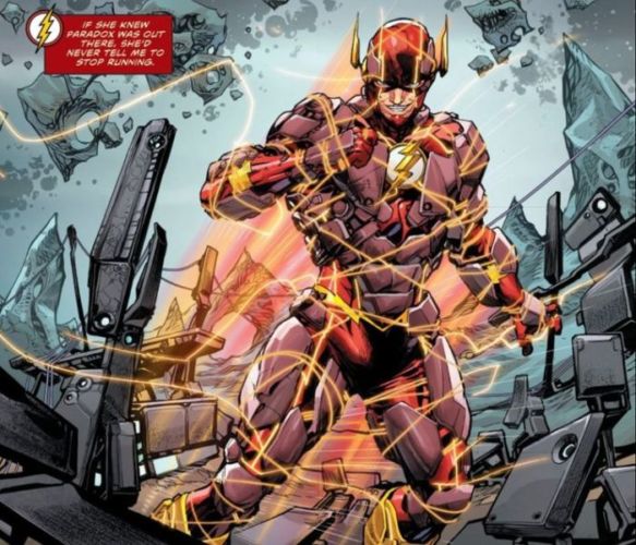 Nuevo traje de Flash inspirado en el DCEU