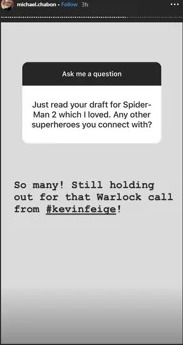 Michael Chabon quiere hacer Adam Warlock