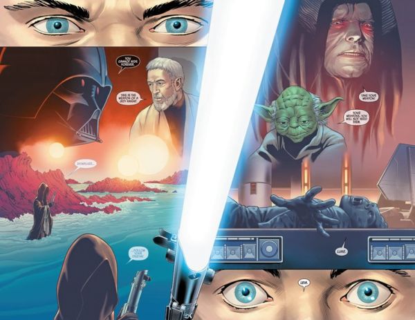 lightsaber de Luke Skywalker