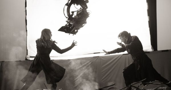 Scarlet Witch y Doctor Strange peleaban juntos en 'Endgame'