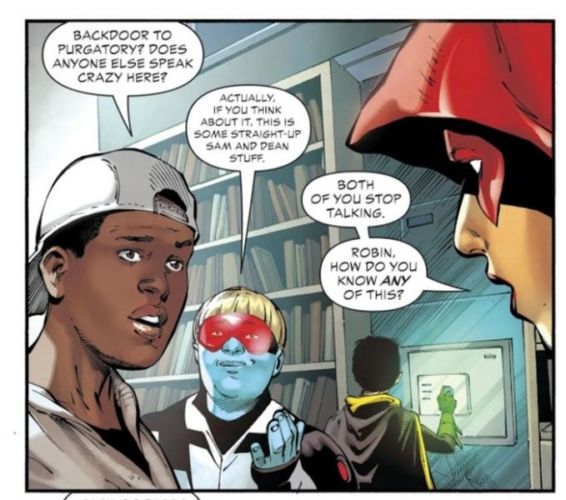 Referencia de 'Supernatural' en 'Titans'