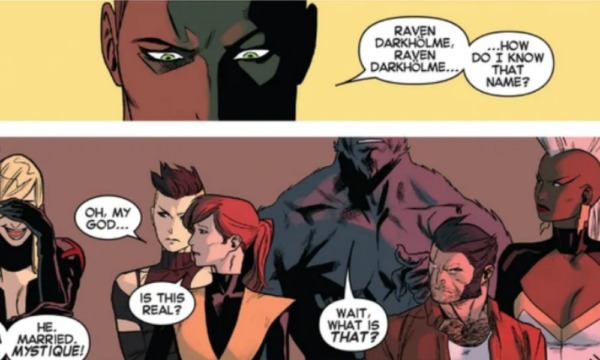 Mystique y Professor X se casaron