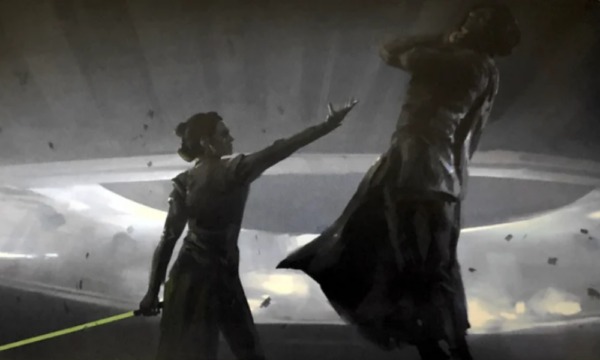 Rey usaba los poderes de Darth Vader