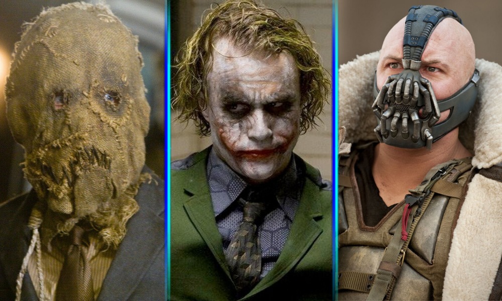 similitudes de los villanos de The Dark Knight